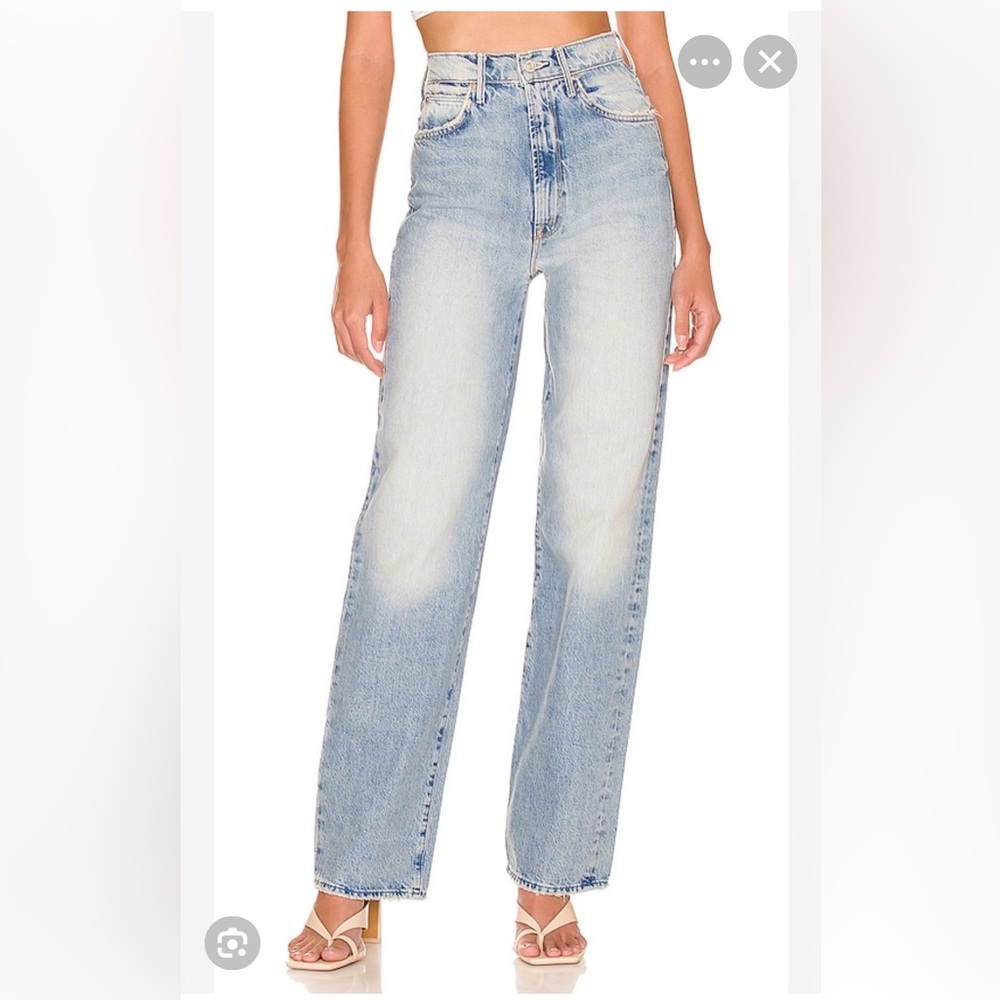 Mother Denim high waisted tunnel vision sneak jeans - Picture 12 of 12